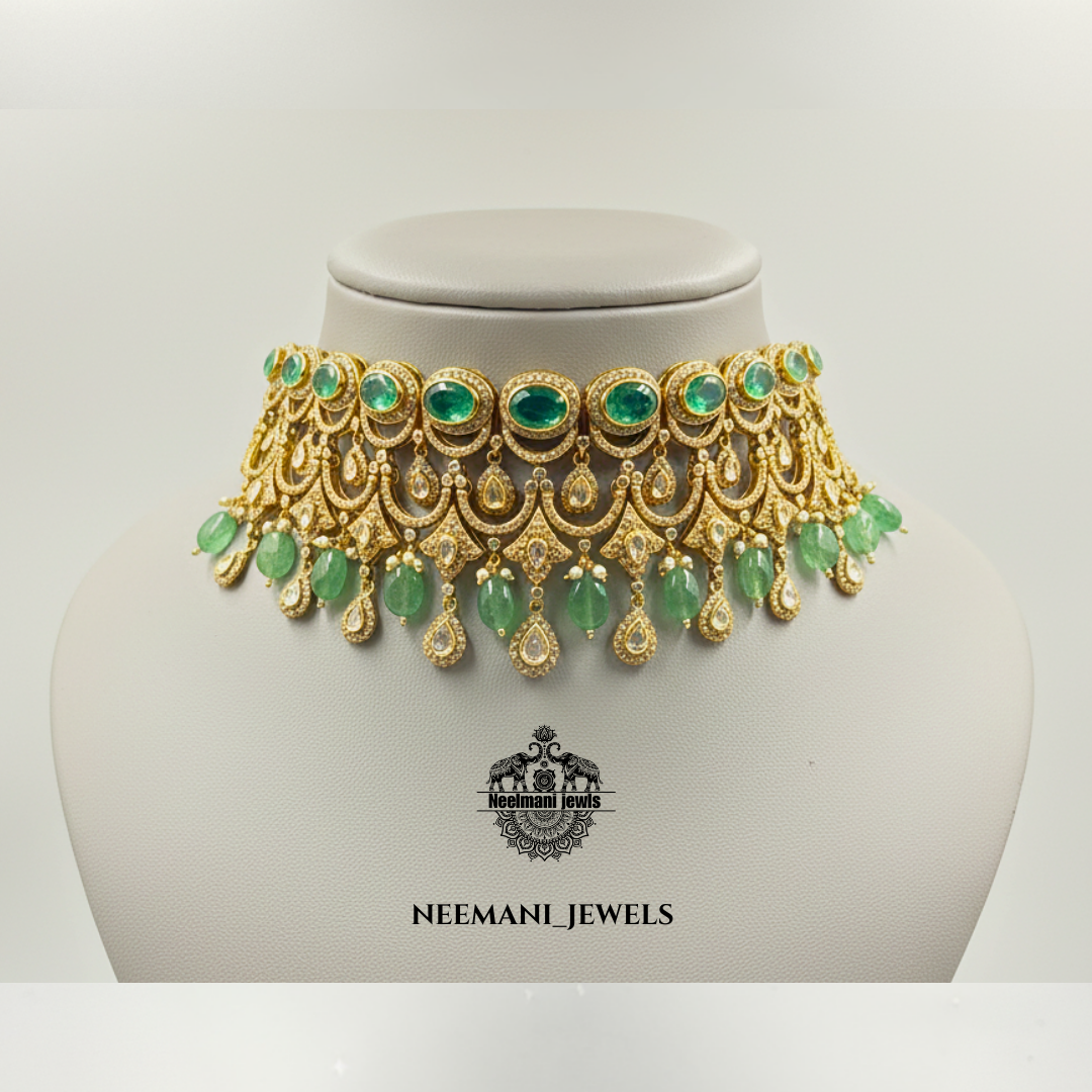 Polki Silver Jewellery