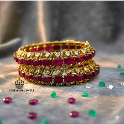 Russian Emerald Bangle in jaipur