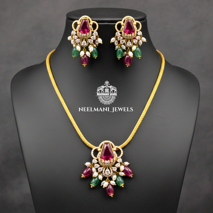 Traditional party wear stud earrings for women with elegant ethnic design