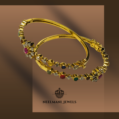 Handcrafted Navratna Bracelet