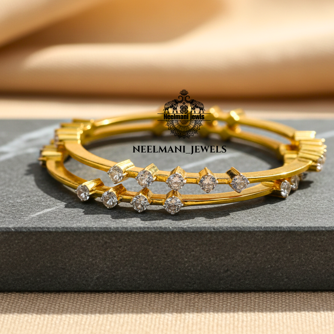 925 SILVER POLKI VIKTORIAN POLISH BANGLE