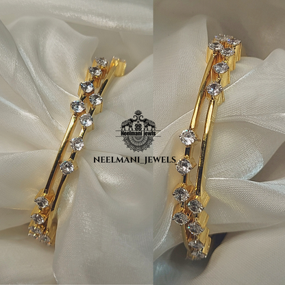 925 SILVER POLKI VIKTORIAN POLISH BANGLE