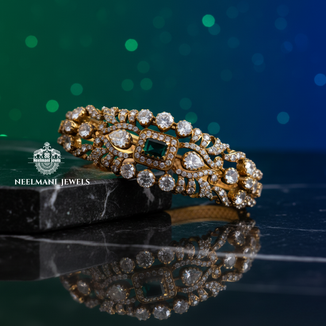 Latest Design Silver Bangle