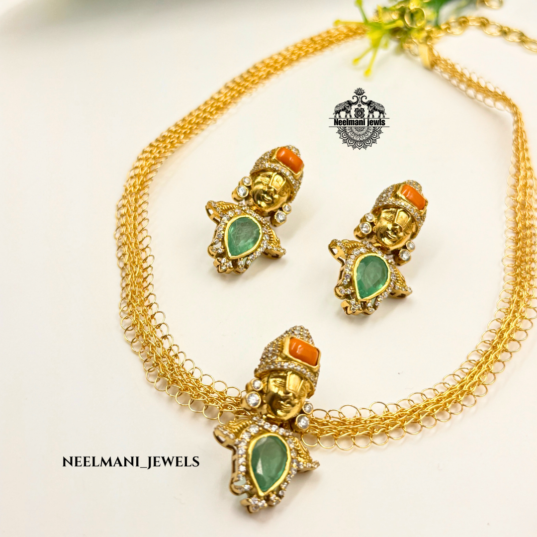 Latest Balaji Pendant with Centipede Shape | Religious Fashion Pendant
