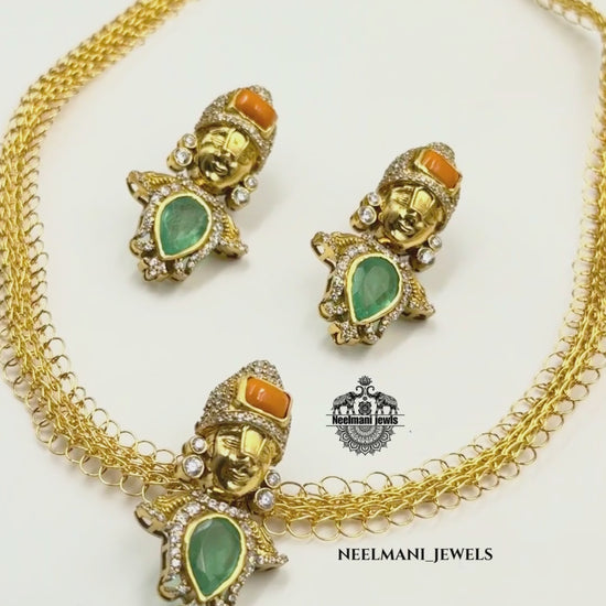 Latest Balaji Pendant with Centipede Shape | Religious Fashion Pendant