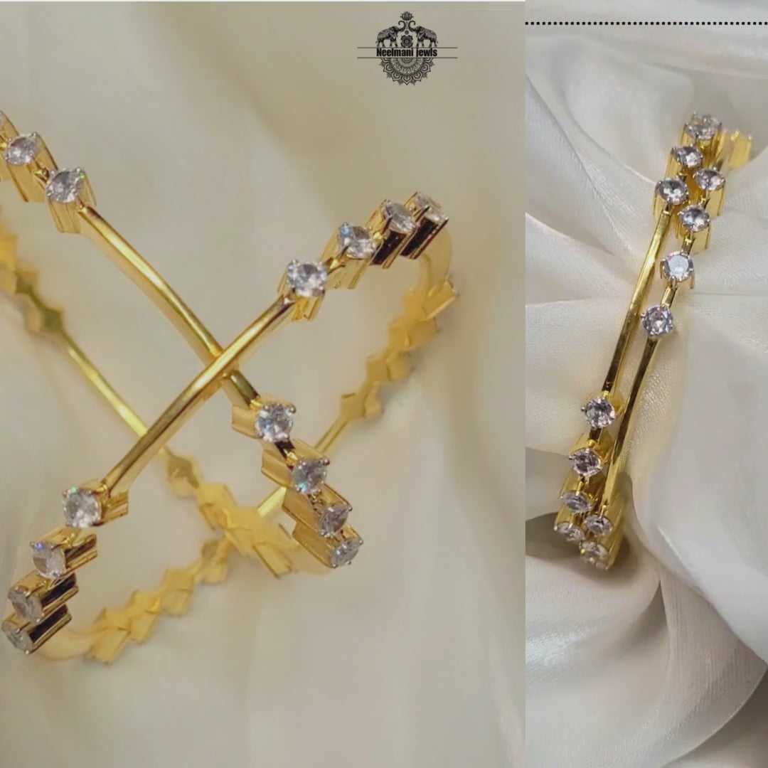 925 SILVER POLKI VIKTORIAN POLISH BANGLE